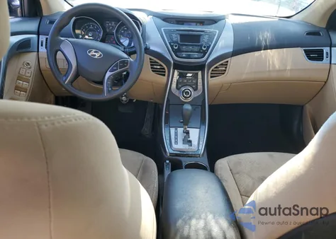 2013 Hyundai Elantra Gls из США, поврежденный, VIN 5NPDH4AE5DH371899